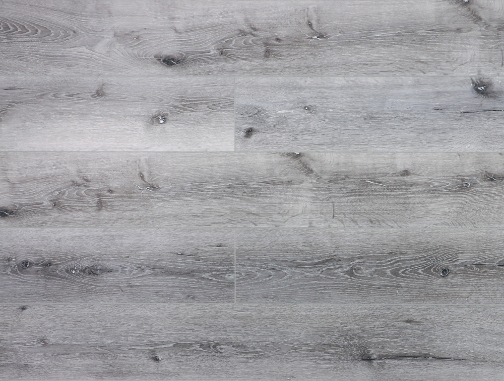 Кварцвиниловый SPC ламинат Cronafloor Wood Дуб Серый ZH-82015-8 1200×180×4